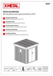 X-METAL 36537 Instrucciones De Montaje