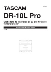 Tascam DR-10L Pro CONNECT Manual De Instrucciones