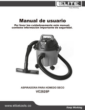 Elite VC2525P Manual De Usuario