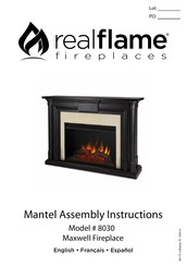 RealFlame 8030E Instrucciones De Montaje