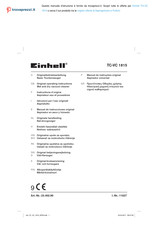 EINHELL 23.402.90 Manual De Instrucciones Original