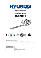 Hyundai HYGT5266 Manual De Instrucciones