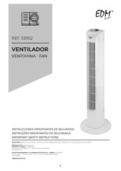 EDM 33952 Instrucciones Importantes De Seguridad