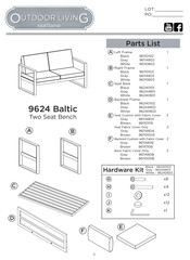 Real Flame Outdoor living 9624 Baltic Instrucciones De Montaje