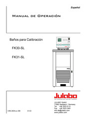 Julabo FK31-SL Manual De Operación