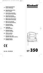 EINHELL 43.203.00 Manual De Instrucciones