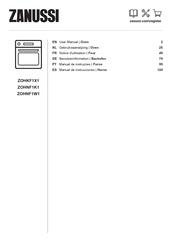 Zanussi ZOHNF1K1 Manual De Instrucciones