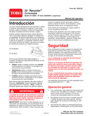 Toro Recycler 20008 Manual Del Operador