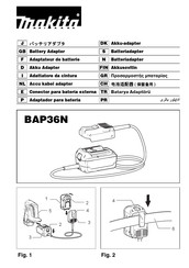 Makita BAP36N Guia De Inicio Rapido