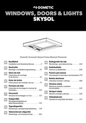 Dometic Oceanair Skysol Instrucciones De Montaje Y De Uso