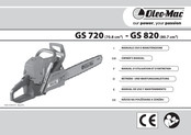 Oleo-Mac GS 720 Manual De Uso Y Mantenimiento