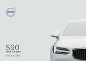 Volvo S90 TWIN ENGINE 2018 Guía Rápida