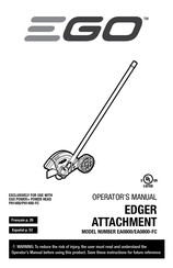 EGO EA0800-FC Manual Del Usuario