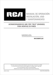 RCA INV3500FCLR Manual De Operación