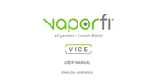 Vaporfi VICE Manual Del Usuario