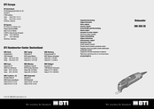 BTI Unimaster UM 250 ES Manual Original