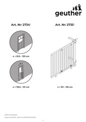 Geuther 2734 Serie Manual De Instrucciones