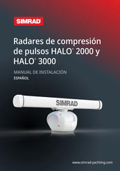 Simrad HALO 3000 Serie Manual De Instalación