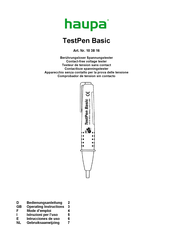 haupa 10 38 16 Instrucciones De Uso