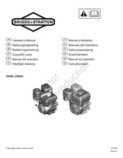 Briggs & Stratton 190000 Manual Del Operador