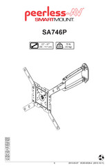 peerless-AV SMARTMOUNT SA746P Manual Del Usuario