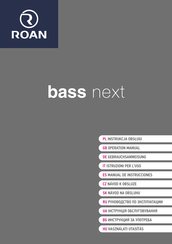 Roan bass next Manual De Instrucciones