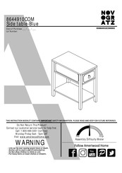 Ameriwood HOME 8644910COM Instrucciones De Montaje