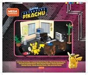 Mega Construx POremon Detective Pikachu GGK26 Instrucciones De Montaje