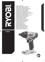 Ryobi R18ID2 Traducción De Las Instrucciones Originales