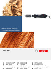 Bosch PHA2662 Instrucciones De Uso