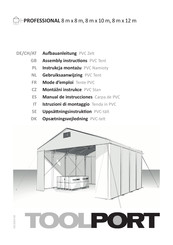 toolport PROFESSIONAL 8x8 Manual De Instrucciones