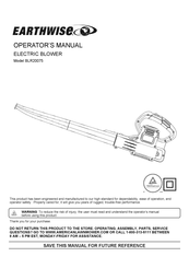 EarthWise BLR20075 Manual Del Operario