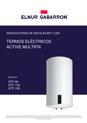 Elnur Gabarron ACTIVE MULTIFIX GTF-100 Instrucciones De Instalacion Y Uso