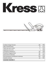 KRESS KG254E Manual De Instrucciones