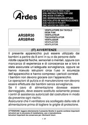 ARDES AR5BR30 Folleto De Instrucciones