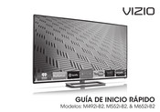 Vizio M552i-B2 Guia De Inicio Rapido