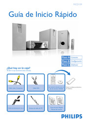 Philips MCD139 Guia De Inicio Rapido