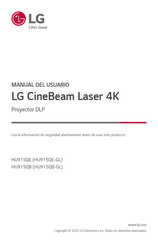 LG CineBeam Laser 4K HU915QE-GL Manual Del Usuario