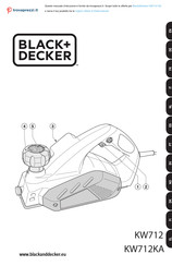 Black and Decker KW712KA Traducción De Las Instrucciones Originales