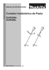 Makita DUR369L Manual De Instrucciones