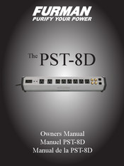 Furman PST-8D Manual