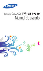 Samsung Galaxy tab 8.9 GT-P7310 Manual De Usuario