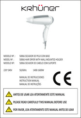 KRHÜNER 50066 Manual De Instrucciones