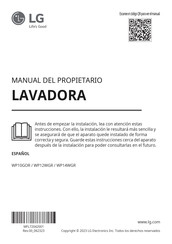 LG WP14WGR Manual Del Propietário