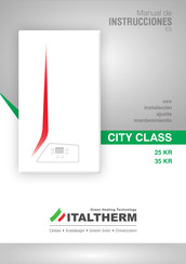 Italtherm CITY CLASS 25 KR Manual De Instrucciones