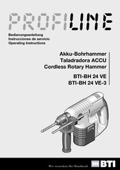 BTI PROFILINE BTI-BH 24 VE-3 Instrucciones De Servicio