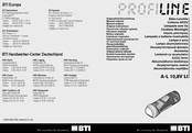 BTI PROFILINE A-L 10,8V LI Manual Original