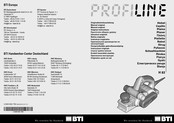 BTI PROGILINE H 82 Manual Original