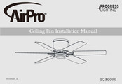 Progress Lighting AirPro P250099 Manual De Instalación