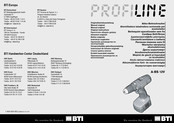 BTI PROFILINE A-BS 12V Manual Original